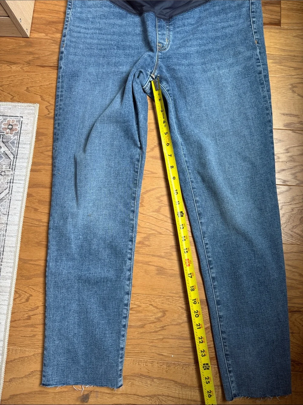 NWOT J. Crew Maternity Straight Stretchy Jeans, Size 30